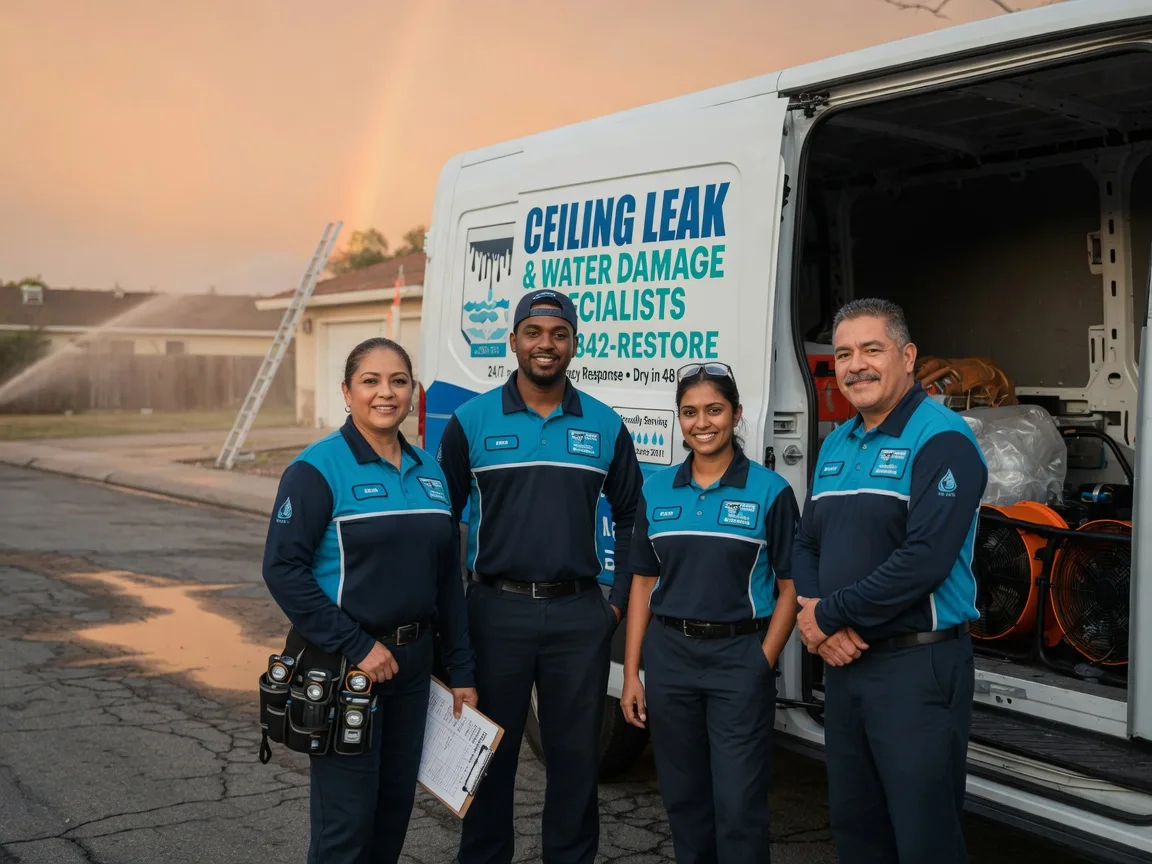 Ceiling Leak Cleanup company in Somerset, WI