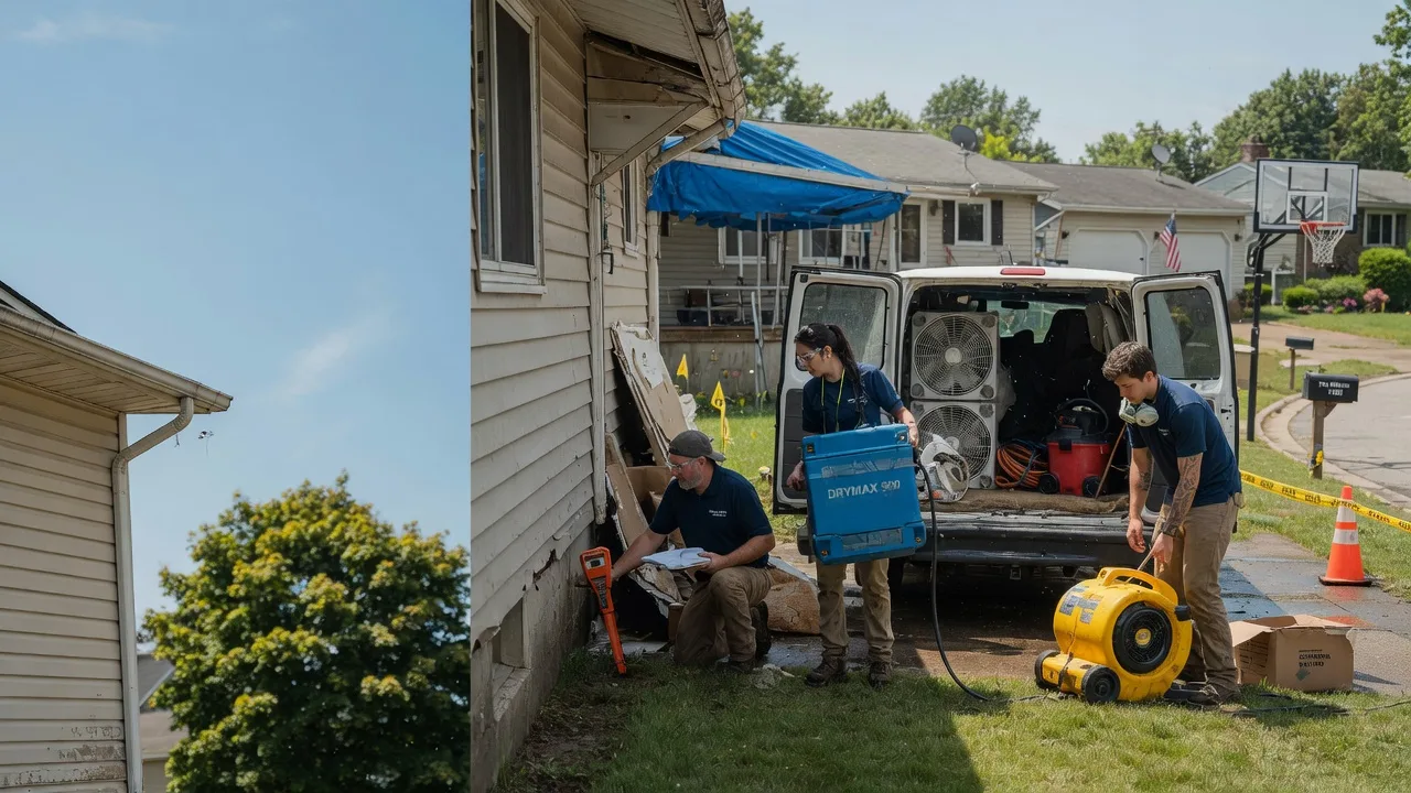 Ceiling Leak Cleanup in Somerset, WI near me