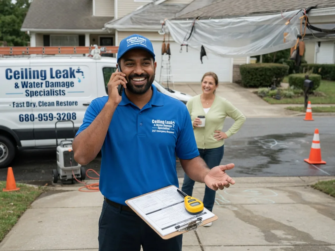 Ceiling Leak Cleanup Somerset, WI FAQs